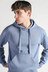 FELPA CON CAPPUCCIO E MARSUPIO BASIC AVION